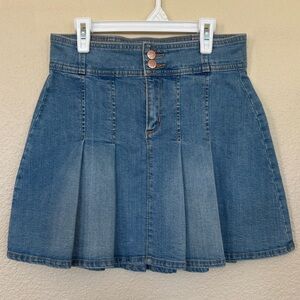 Abercrombie Kids Blue Skater Skirt